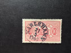 FACIT NR TJ 16 B LYXSTÄMPLAT KARLSHAMN