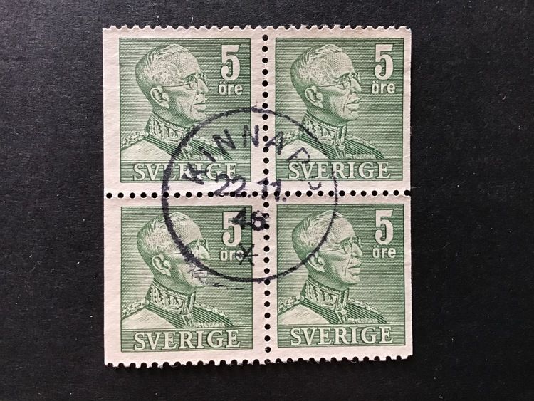 FACIT NR 271 BB LYXSTÄMPLAT BLOCK KINNARP