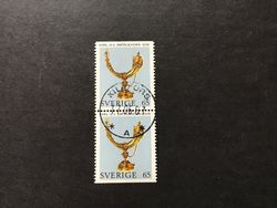 RIKSREGALIERNA 1971 facit nr 744 BB lyxstämplat par KILAFORS