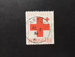 RÖDA KORSET 1983 facit nr 1268 praktstämplat ARBOGA