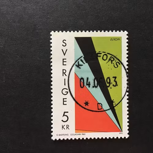 EUROPA XXII facit nr 1795 lyxstämplat KILAFORS