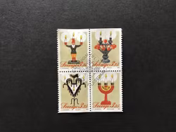 JULPOST 1995 lyxstämplat STOCKHOLM JUL