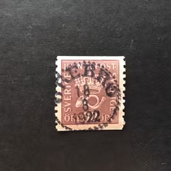 FACIT NR 162 LYXSTÄMPLAT ÖREBRO