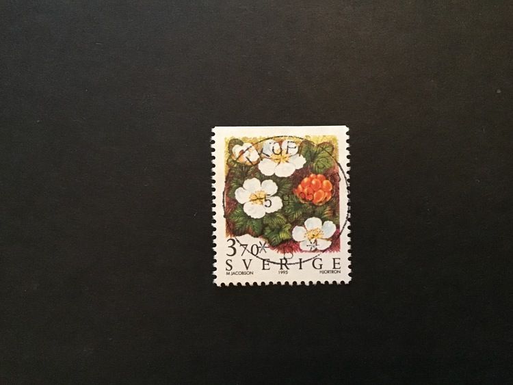 FJÄLLBLOMMOR 1995 facit nr 1901 lyxstämplat FALKÖPING