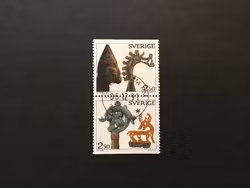 VIKINGAR 1990 facit nr 1613 SX lyxstämplat par STOCKHOLM PM