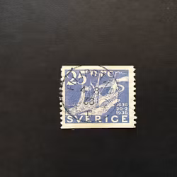 Postverket facit nr 250 LYXSTÄMPLAT FILIPSTAD