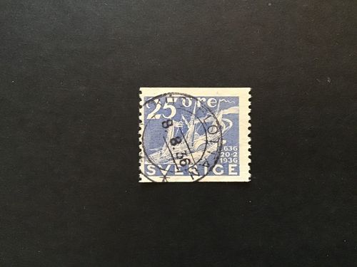 Postverket facit nr 250 PRAKTSTÄMPLAT KUSTFLOTTAN