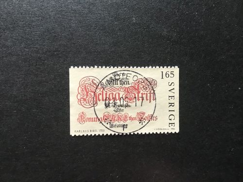 TRYCKERIKONSTEN facit nr 1238 lyxstämplat ÅMOTFORS