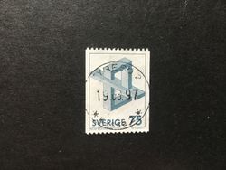 OMÖJLIGA FIGURER 1982 facit nr 1201 lyxstämplat TYRESÖ 2