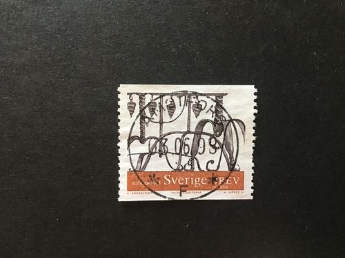 HEMSLÖJD 98 1998 facit nr 2057 lyxstämplat ÅMOTFORS