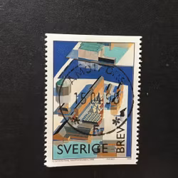 MODERNA MUSEET  facit nr 2054 lyxstämplat ÅMOTFORS