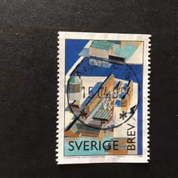 MODERNA MUSEET 1998 facit nr 2054 lyxstämplat ÅMOTFORS