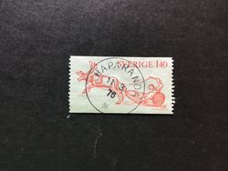 LAPPONIA 1972 facit nr 777 praktstämplat HAPARANDA