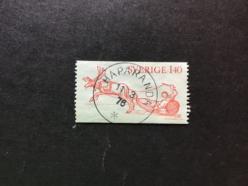 LAPPONIA 1972 facit nr 777 praktstämplat HAPARANDA