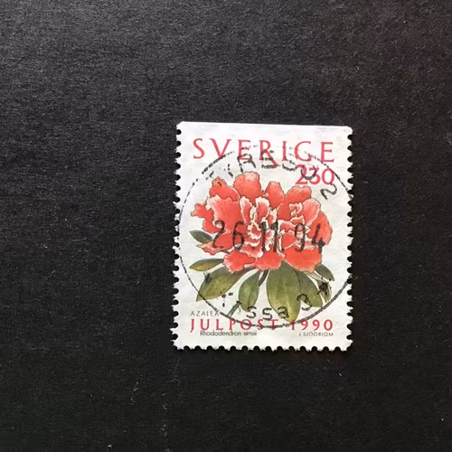 JULPOST 1990 facit nr 1662 lyxstämplat TYRESÖ 2