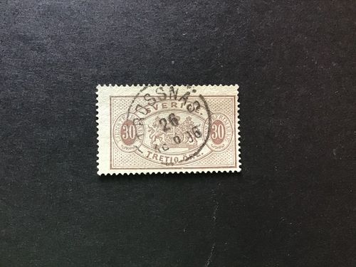FACIT NR TJ 21 LYXSTÄMPLAT TROSSNÄS