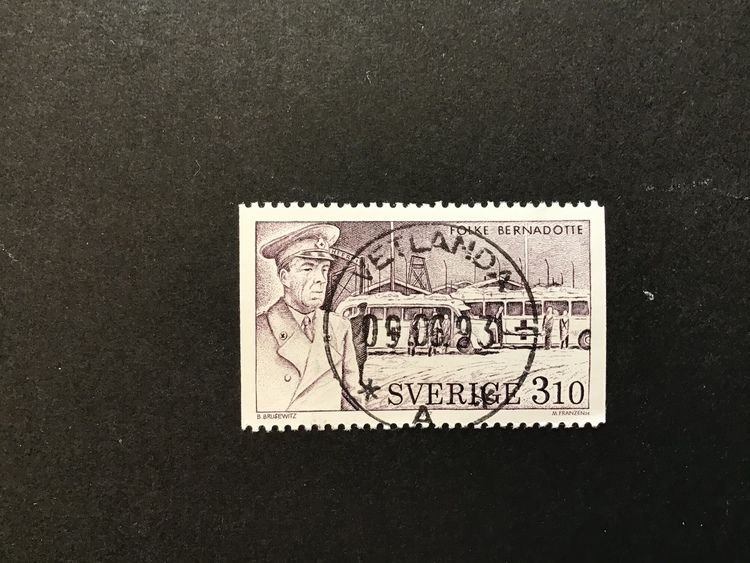 I HUMANITETENS TJÄNST facit nr 1462 lyxstämplat VETLANDA