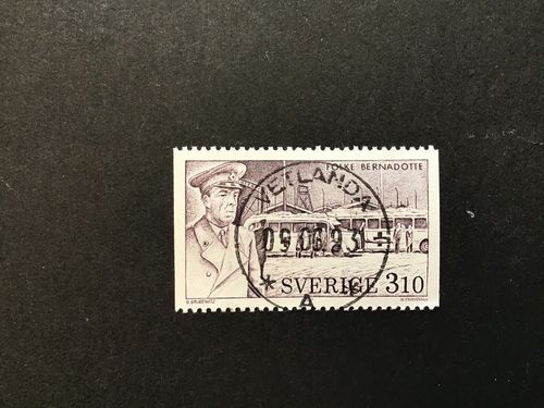 I HUMANITETENS TJÄNST facit nr 1462 lyxstämplat VETLANDA