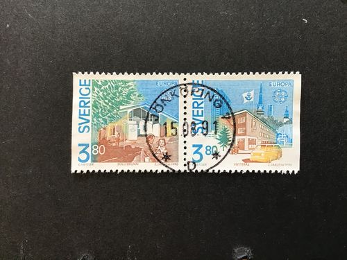 EUROPA XIX facit nr 1608 SX lyxstämplat JÖNKÖPING 7