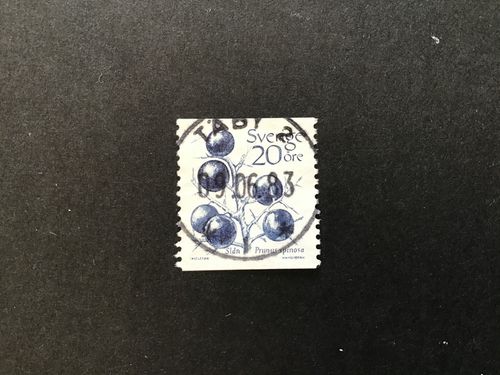 FRUKTER 1983 facit nr 1244 lyxstämplat TÄBY 2