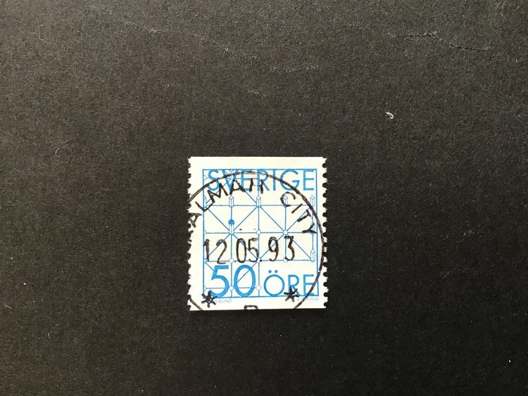 SPEL 1985 facit nr 1371 lyxstämplat KALMAR CITY