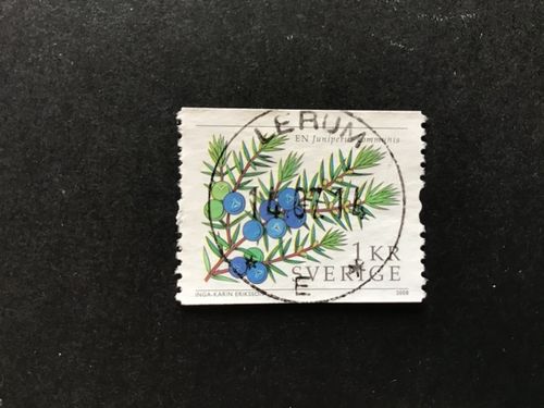 SVENSKA TRÄD 2008 facit nr 2647 lyxstämplat LERUM