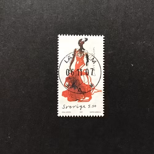 SVENSKT MODE 2007 facit nr 2618 lyxstämplat LÄNGHEM