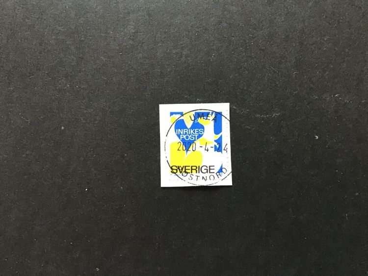 RABATTMÄRKEN II facit nr 1122 lyxstämplat på klipp UMEÅ