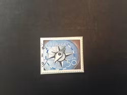 MÄTA TID OCH RUM I, facit nr 2950 stämplat märke