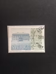 HÄLSINGEGÅRDAR 2015, facit nr 3073 stämplat märke på klipp
