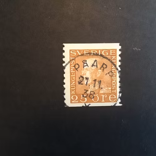 FACIT NR 184 fin stämpel  PÅARP