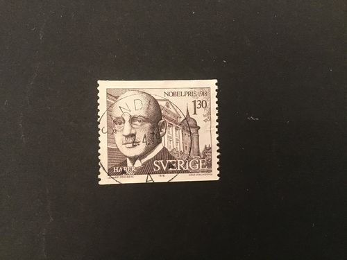 NOBELPRISTAGARE 1918. 1978 facit nr 1068 LYXST SANDHEM