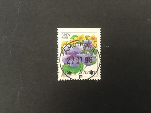 VÅTMARKSBLOMMOR 1998 facit nr 2067 LYXST ÅMOTFORS