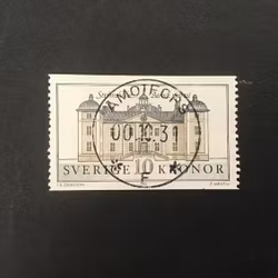 STRÖMSHOLM 1991 facit nr 1701 LYXST ÅMOTFORS