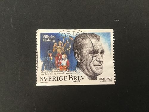 WILHELM MOBERG 1998 LYXST POSTEN SVERIGE
