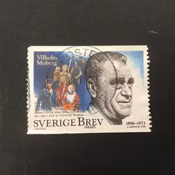 WILHELM MOBERG 1998 LYXST POSTEN SVERIGE