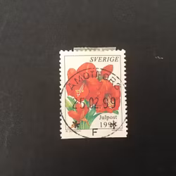 JULPOST 1998 facit nr 2103 LYXST ÅMOTFORS