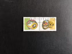 GLAD PÅSK 1999, facit nr 2114 SX stämplat par