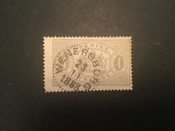 FACIT NR TJ 13 A PRAKTSTÄMPLAT WENERSBORG