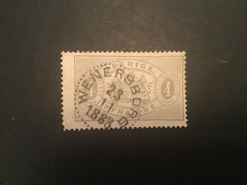 FACIT NR TJ 13 A PRAKTSTÄMPLAT WENERSBORG