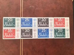 STOCKHOLMIA 74 II facit nr 861-864 postfriskt 8-block