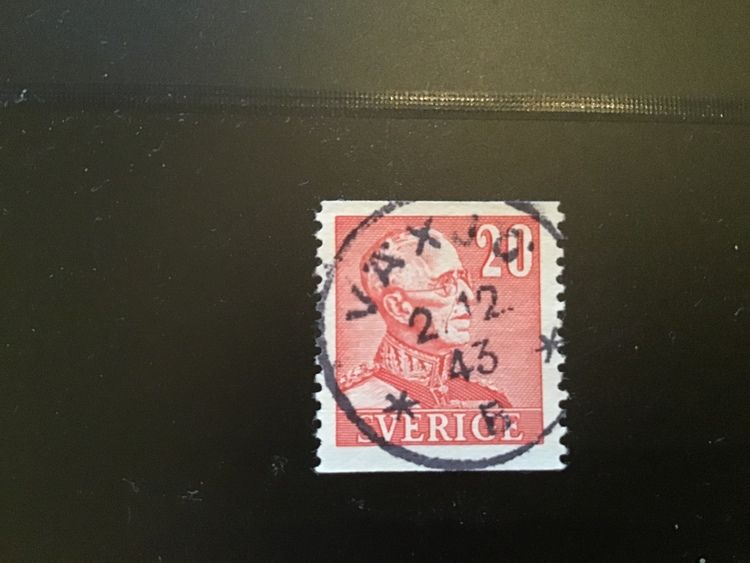 FACIT NR 276 A PRAKTSTÄMPLAT VÄXJÖ