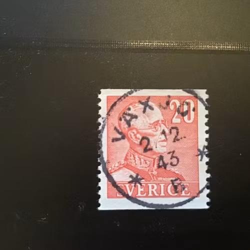 FACIT NR 276 A PRAKTSTÄMPLAT VÄXJÖ