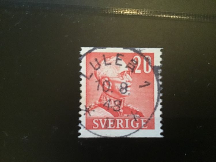 FACIT NR 276 A LYXSTÄMPLAT LULEÅ 1