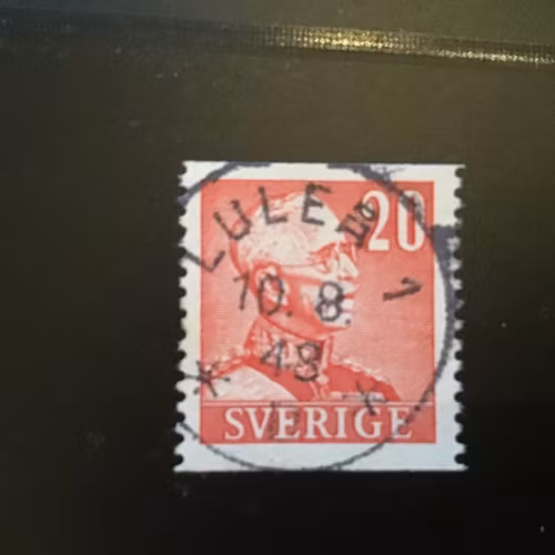 FACIT NR 276 A LYXSTÄMPLAT LULEÅ 1