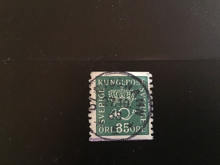 FACIT NR 166 PRAKTSTÄMPLAT ULRICEHAMN
