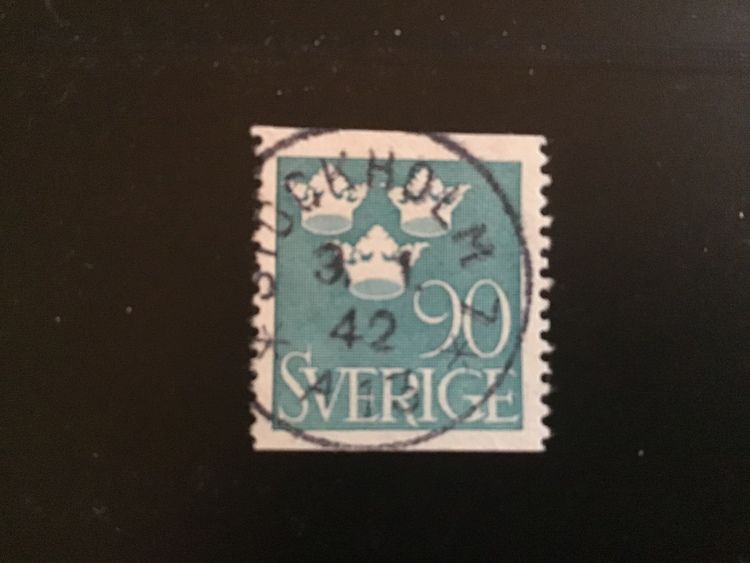 FACIT 293 LYSTÄMPLAT STOCKHOLM 7