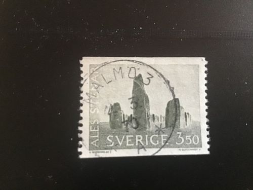 ALE STENAR facit nr 579 praktstämplat MALMÖ 3