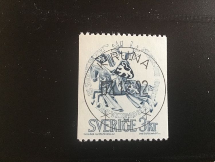 ERIK MAGNUSSON facit nr 692 lyxstämplat KIRUNA