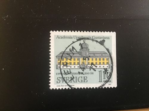 UPPSALA UNIVERSITET facit nr 1005 B2 praktstämplat LERUM 1